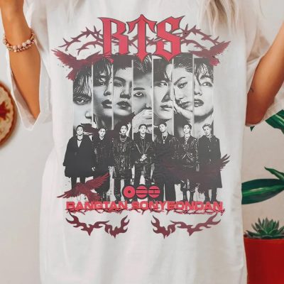Bangtan Sonyeondan Tour 2026 Vintage Shirt