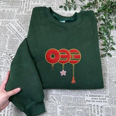 BTS World Tour Arirang Comeback Embroidered Sweatshirt
