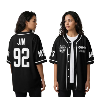 Custom BTS Members Baseball Jersey, BTS World Tour Shirt