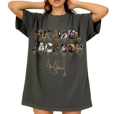 Michael Jackson 90s Retro Graphic T-Shirt,