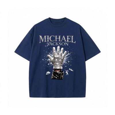 Michael Jackson King Of Pop Halftone Glove Michael Jackson T-Shirt