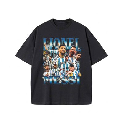 Vintage Lionel Messi Shirt - Football, Soccer Custom Vintage Design, High Quality T Shirt, Argentina, Inter Miami