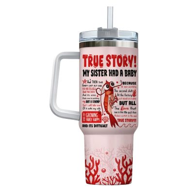 True Story Tumbler 40oz With Handle
