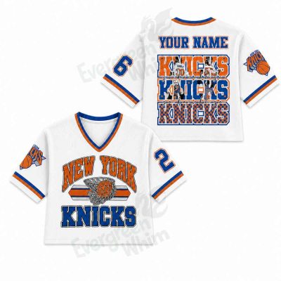 New York Knicks 2026 Finals Crop Top Jersey