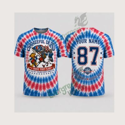 Grateful Dead July 4th 3D Shirt