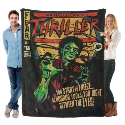King Of Pop Thriller Blanket