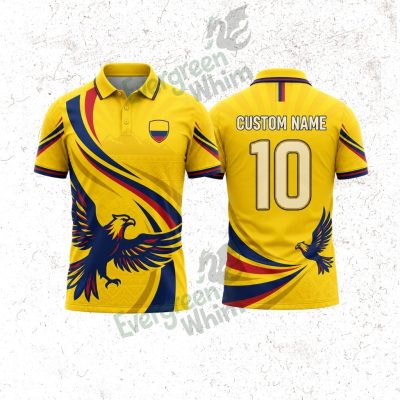 Custom Colobia World Cup 2026 3D Shirt