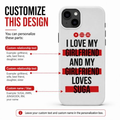 Customize BTS Phone Case