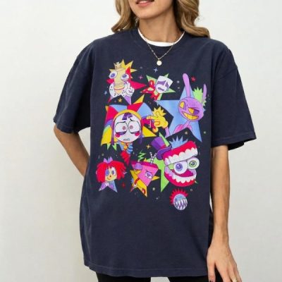 Comfort Colors The Amazing Digital Circus Shirt -Tadc Shirt,Tadc Sweatshirt,Jax Tee,Pomni Tshirt,Gangle Tshirt,Ragatha,Caine,Bubble,Zooble