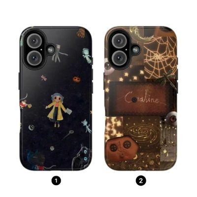 Coraline Aesthetic Durable PC Shell Smartphone