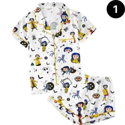Ladies Coraline Short Sleeve Pajama Set
