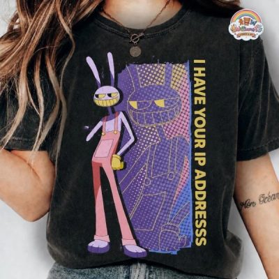 Jax V3 Amazing Digital Circus T Shirt, The Amazing Digital Circus Shirt, TADC Fan Gift, Anime Gift Birthday for Boy Girl
